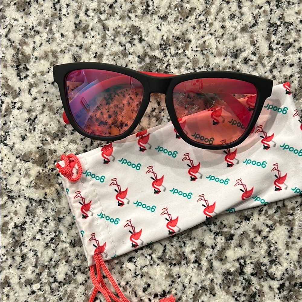 Goodr sunglasses with sleeve
